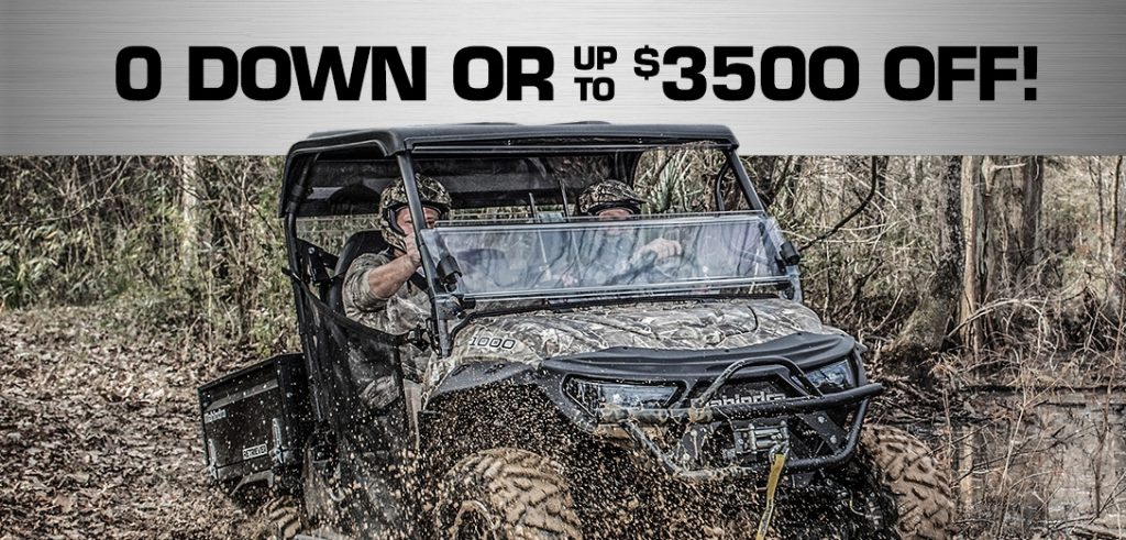 Mahindra UTV: 0 Down or Up to $3500 Off!